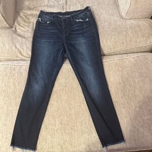 Flying Monkey Women's Midnight Blue Straight Leg Jeans